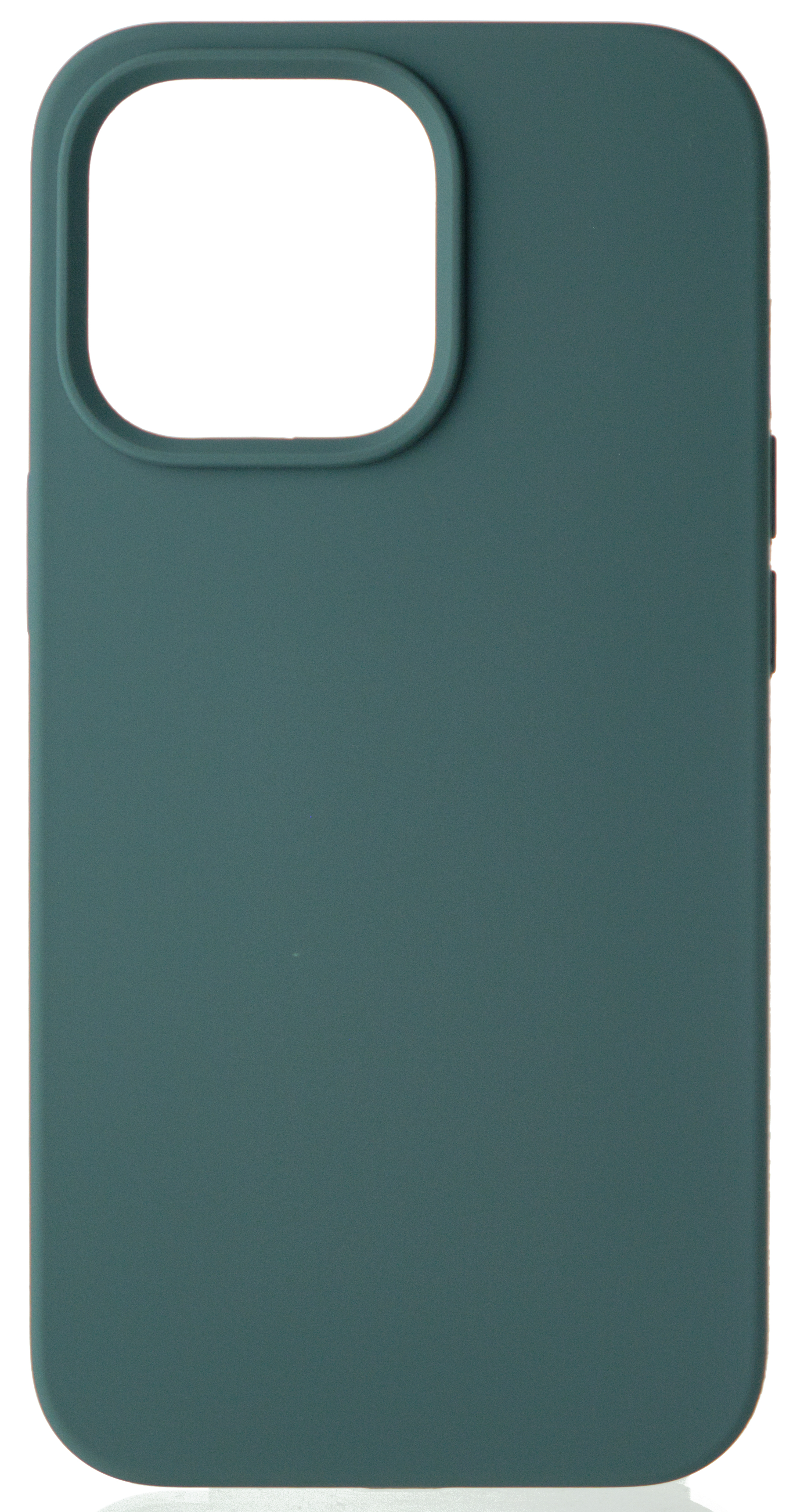 Чехол Silicone Case для iPhone 13 Pro без лого темно-зеленый в Тюмени